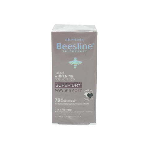 Beesline Whitening Super Dry Roll-On Deodorant Powder Soft 50 ml