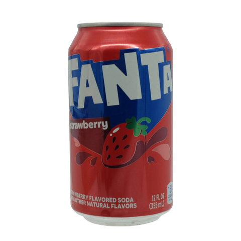 Fanta Strawberry Soft Drink Can 355 ml