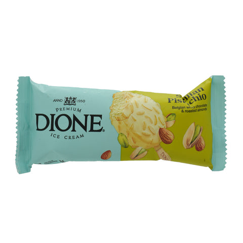 Dione Pistachio Ice Cream Bar with Chocolate & Almonds 90 ml