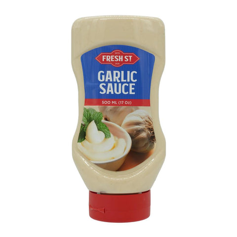 Fresh St Garlic Sauce Squeeze Bottle 500 ml
