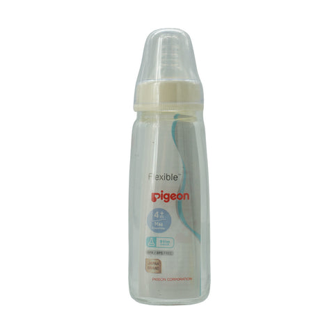 Pigeon Glass Feeding Bottle K-6 200 ml Transparent Cap