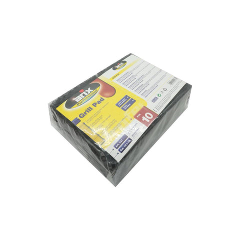 Arix Professional Grill Pad High Quality Abrasive Fibre Pack of 10