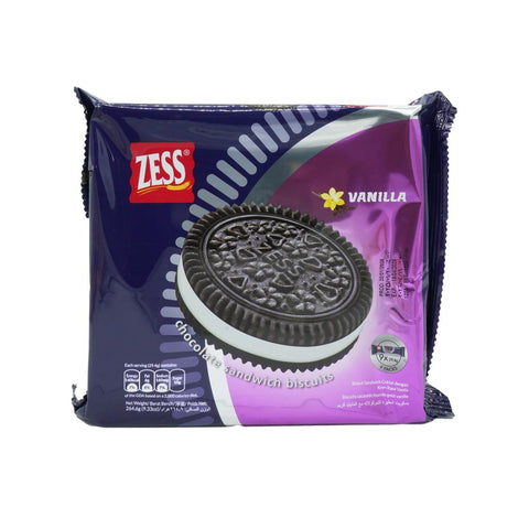 Zess Vanilla Cream Chocolate Biscuits 264 g