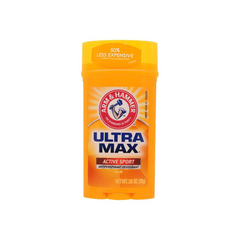 Arm & Hammer Ultra Max Active Sport Deodorant Stick 73 g