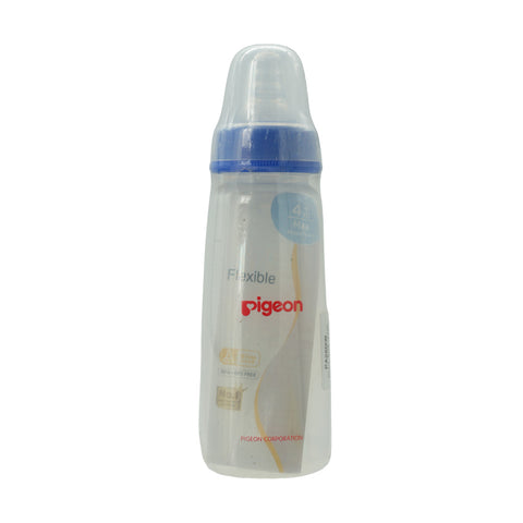 Pigeon Plastic Feeding Bottle 200 ml Transparent Cap