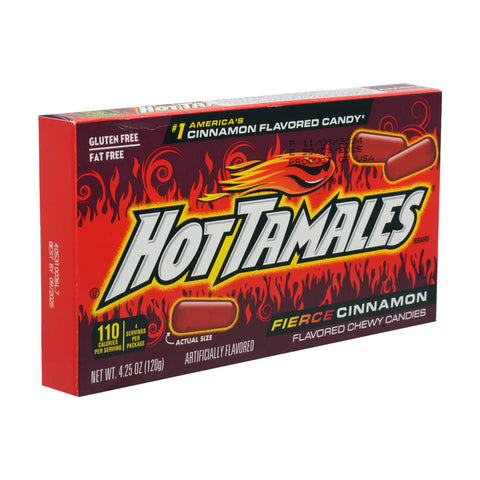 Hot Tamales Fierce Cinnamon Chewy Candy 120 g