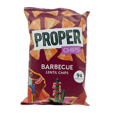 Proper Chips Barbeque Lentil Chips 85g