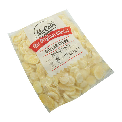 McCain Dollar Chips Frozen 2.5 kg