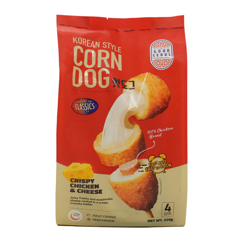 Good Seoul Crispy Chicken & Cheese Corn Dogs 4 x 80 g