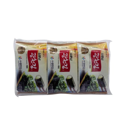 Famous Kwangcheonkim Dosirak Seasoned Seaweed 3 x 5 g