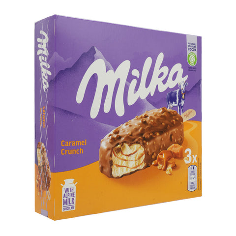 Milka Caramel Crunch Ice Cream (90mlx3)