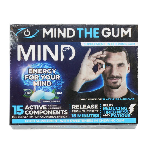 Mind The Gum Energy & Focus Chewing Gum