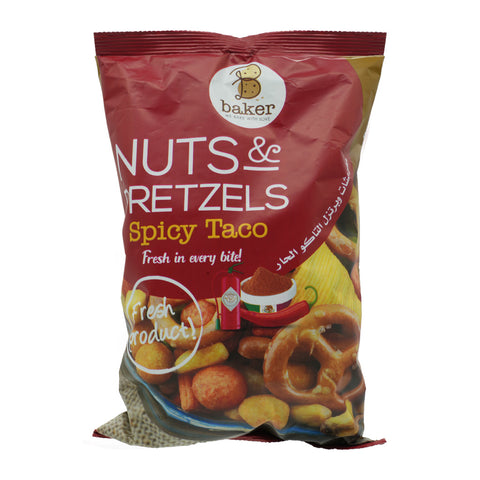Nuts & Pretzels Tako Flavour Snack Mix 300 g