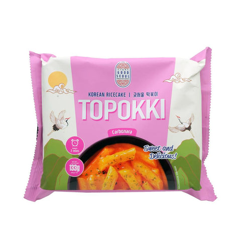 Good Seoul Korean Ricecake Topokki Tray Carbonara 133 g