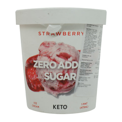 Keto Strawberry Frozen Dessert 473 ml