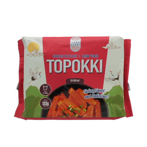 Good Seoul Korean Ricecake Topokki Tray Original 133 g