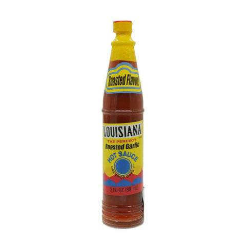 Louisiana Roasted Garlic Hot Sauce Bottle