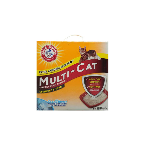 Arm & Hammer Multi-Cat Clumping Cat Litter 9.07 kg