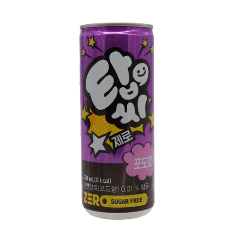 Ilhwa Top Ci Zero Grape Flavoured Sparkling Drink 250 ml