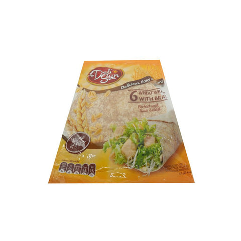 DeliSun Whole Wheat Tortilla Wraps 360 g