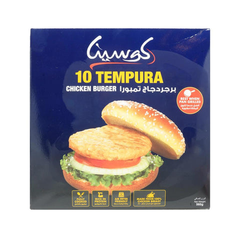 Cucina Chicken Tempura Burger Patties Frozen 560 g