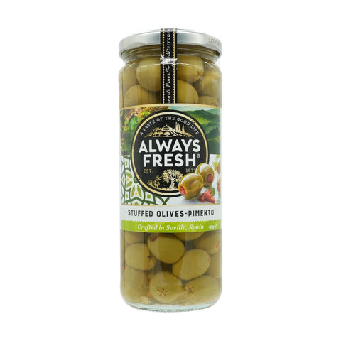 Always Fresh Spanish Stuffed Olives 450 g