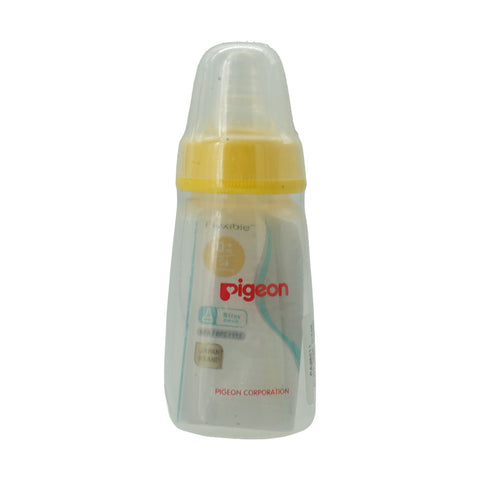 Pigeon Plastic Feeding Bottle 120 ml Transparent Cap
