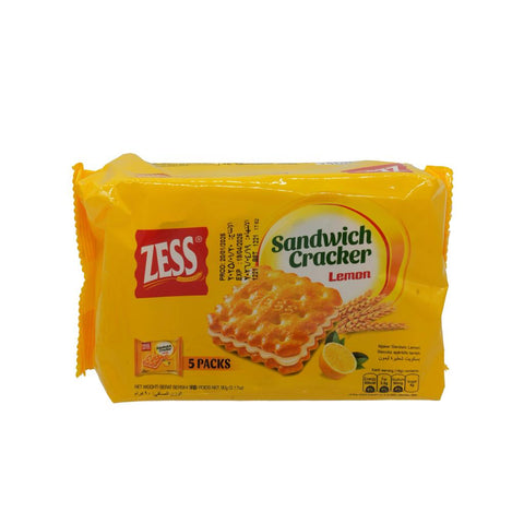 Zess Lemon Sandwich Crackers 90 g