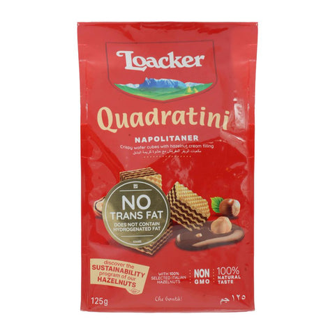 Loacker Napolitaner Hazelnut Wafers Multipack  45 g