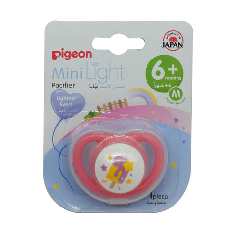 Pigeon Minilight Pacifier Size M Girl