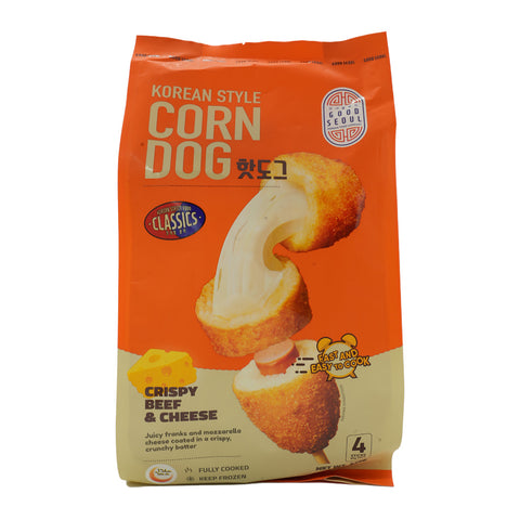 Good Seoul Crispy Beef & Cheese Corn Dogs 4 x 80 g