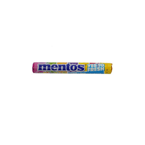 Mentos Rainbow Fruit Chewy Candies 38 g