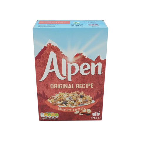 Alpen Original Swiss Style Muesli Breakfast Cereal 375 g