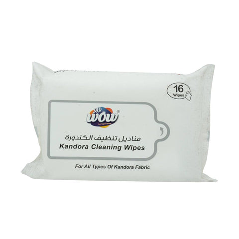 Wow Kandoora Wipes 16 Pieces