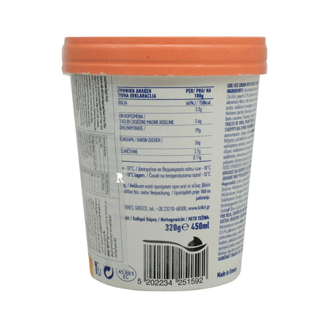 Kri Kri Frozen Yogurt Peach Tub 450 ml - Picture 3