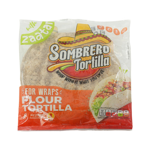 Sombrero Zatar Tortilla - 8 Inch 340g - Picture 2
