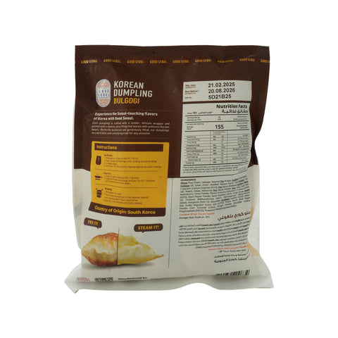 Good Seoul Bulgogi Dumplings Frozen 385 g - Picture 3