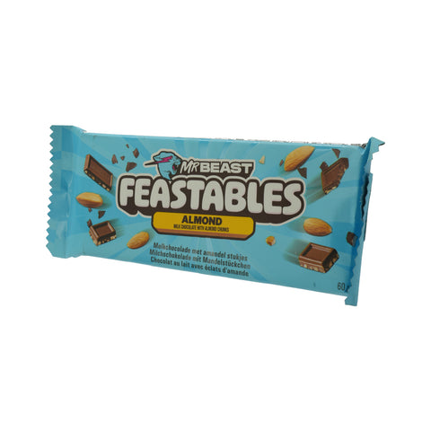 Feastables MrBeast Almond Chocolate Bar 60 g - Picture 3