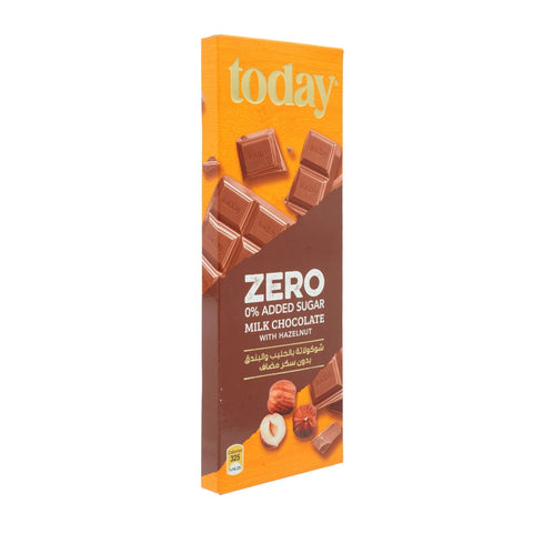 Today Zero Milk Chocolate with Hazelnuts No Added Sugar 65 g - Picture 2