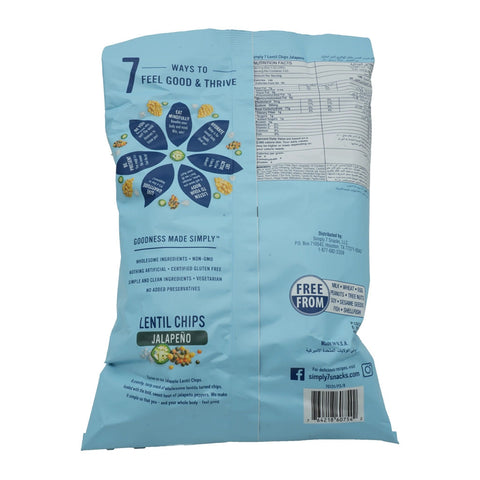 Simply 7 Chips Lentil Jalapeno 103g - Picture 3