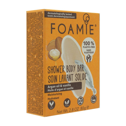 Foamie Argan Oil & Vanilla Shower Body Bar-80g - Picture 2