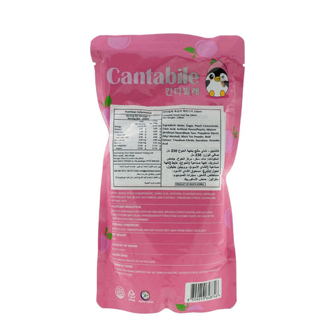 Cantabile Peach Ice Tea 230ml - Picture 3