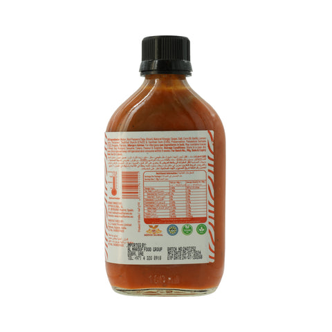 Madflames Flaming Orange Chilli Garlic Hot Sauce 180 g - Picture 3