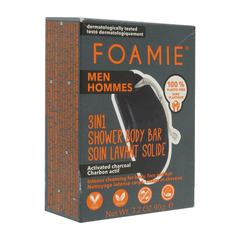 Foamie Intense Cleansing For Body  Face And Hair Shower Body Bar - Picture 2