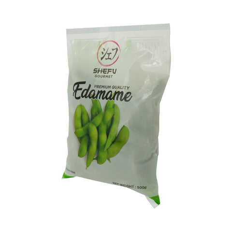 Shefu Gourmet Edammed Whole Green Soybeans 500g - Picture 2