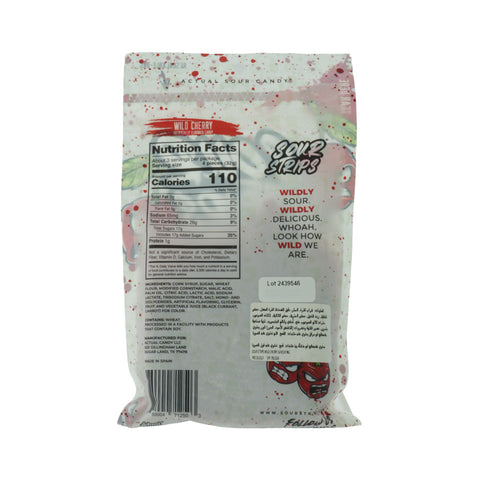 SOUR STRIPS WILD CHERRY 3.7oz - Picture 3