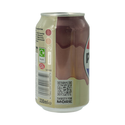 Pepsi Zero Cream Soda Can 330ml - Picture 2