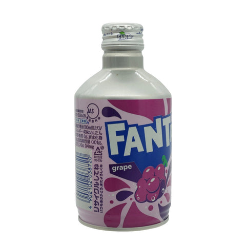 Fanta Grape Japanese Soft Drink Bottle 300 ml - Picture 3