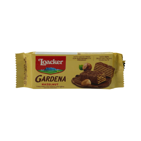 LOACKER WAFER GARDENA HAZEL NUT 25X38G - Picture 2