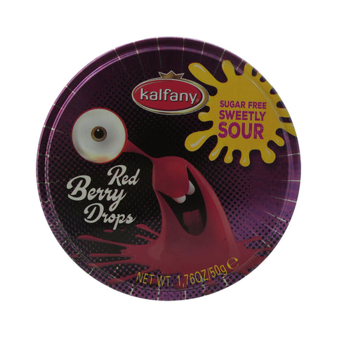 Kalfany Red Berry Crazy Drops Sugar Free 50 g - Picture 2
